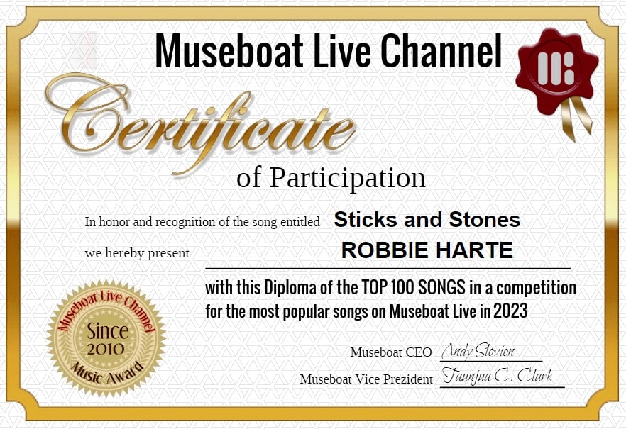 ROBBIE HARTE on Museboat LIve